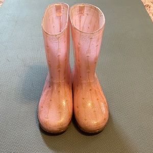 Austin kids size 12 pink rain boots